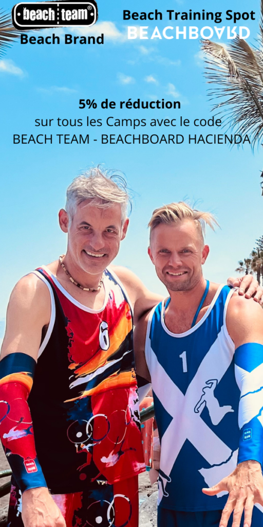 La marque du Beach-Volley en Europe s'associe au spot à Tenerife, pour la meilleure des expériences