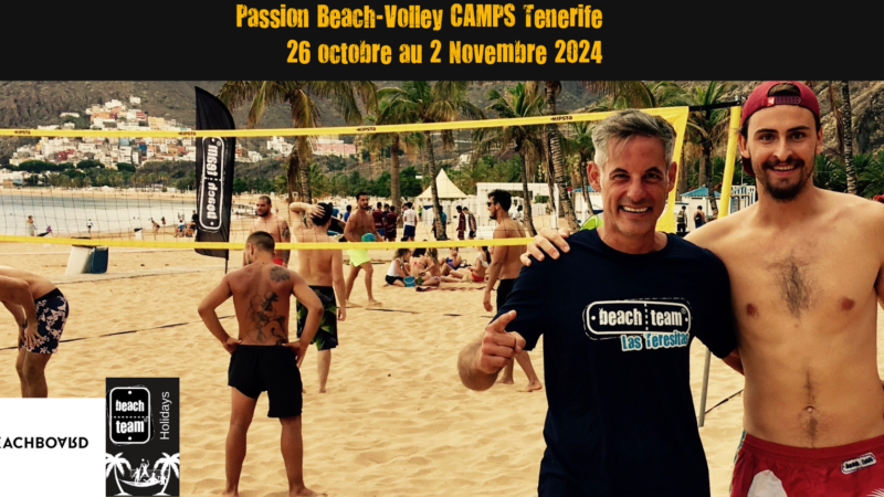 Passion Volley CAMPS BEACHTEAM Tenerife
