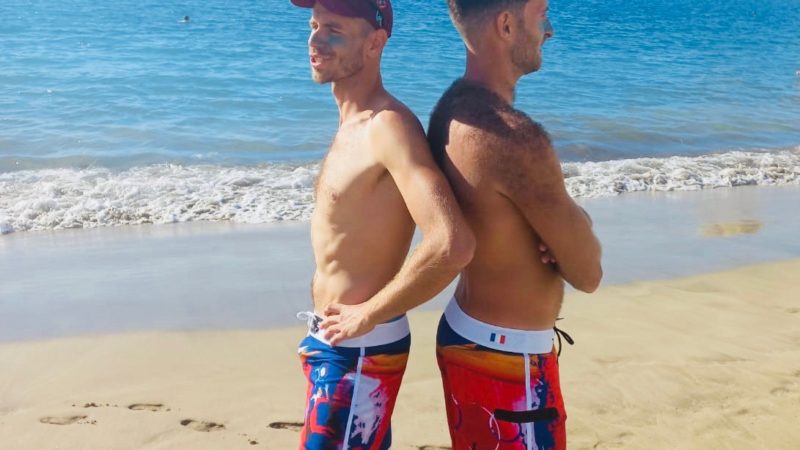 Sam et Bart, la Beach Attitude incarnée