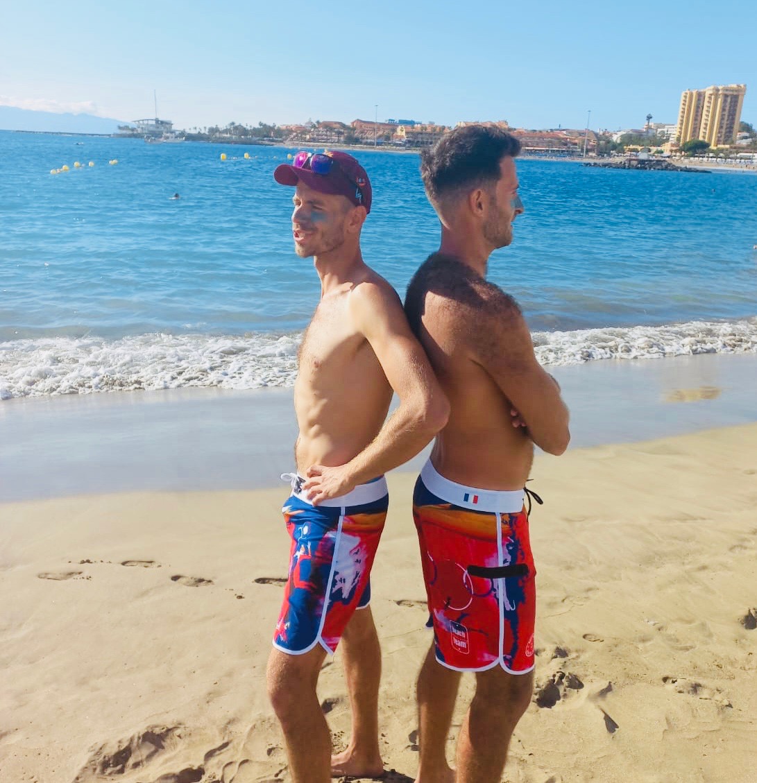 Sam et Bart, la Beach Attitude incarnée