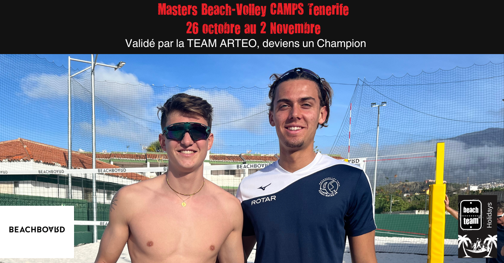 Masters Camps BeachTeam  à Tenerife