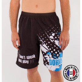 Short "Don't Speak just play" Black